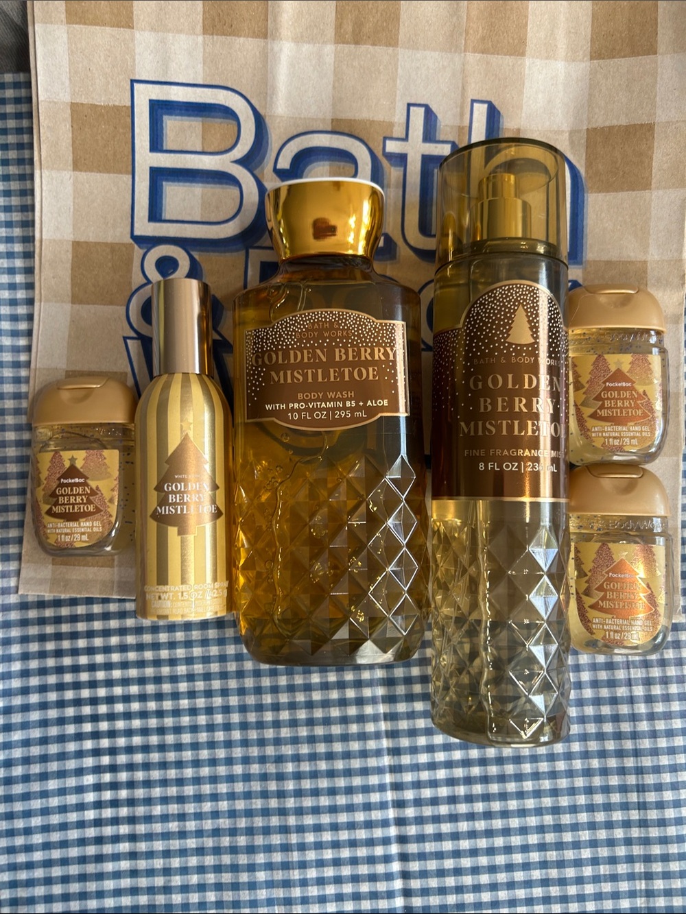 BBW Golden berry Mistletoe